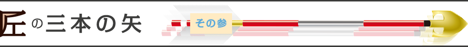 匠の三本の矢